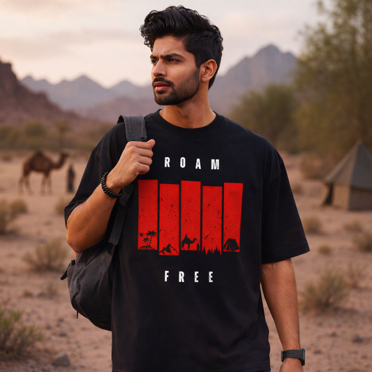 Roam Free Oversized T-Shirt